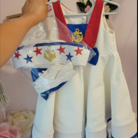 Pageant Wear/Fashion Wear/OOC, Red White & Blue, Sailor...